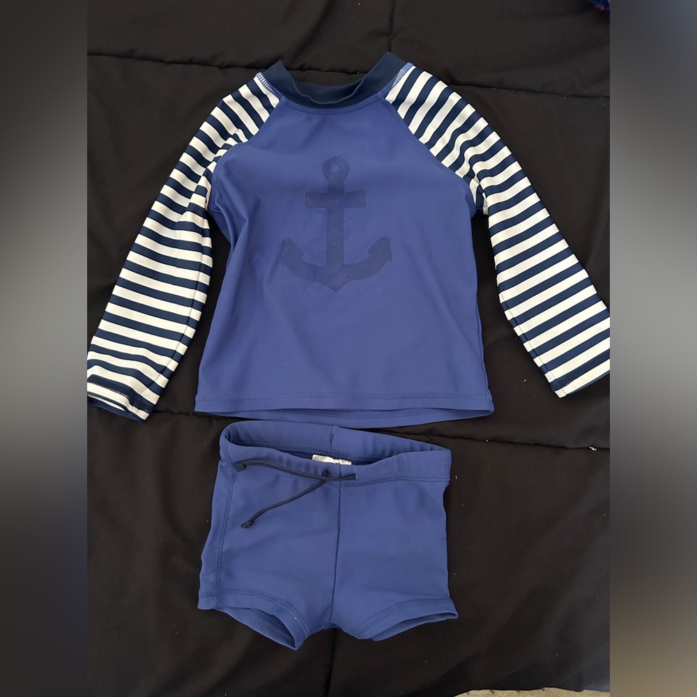 Nautical Blue Kids Swim Set